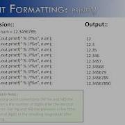 Print Formatting Part 3 Printf Precision Java