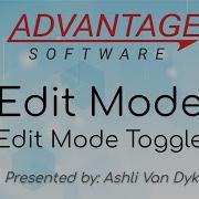 Edit Mode Edit Mode Toggle