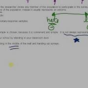 MDM4U 2 3 Sampling Techniques Video 4