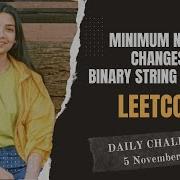2914 Minimum Number Of Changes To Make Binary String Beautiful Leetcode Daily POTD 5 Nov 2024
