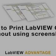 How To Print LabVIEW Code Without Using Screenshots