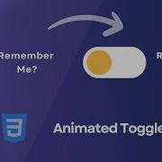 Toggle Button Using HTML And CSS Custom Checkbox