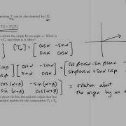 SFU MATH 232 6 4 Composition And Invertibility Of Linear Transformations