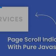 Page Scroll Indicator With HTML CSS And Pure Javascript No Plugin