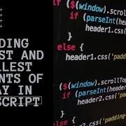 Finding Largest And Smallest Elements Of A Array In Javascript Letsbug