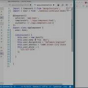Angular 6 Basics 15 Passing Member Variables To Components
