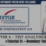 ISTQB FOUNDATION 4 0 Tutorial 31 Boundary Value Analysis Test Techniques ISTQB Tutorials