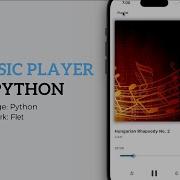 Simple Music Player In Python Flet Tutorial