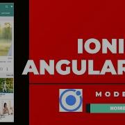 Ionic 5 Angular 12 Modern UI Material Desing Home Page