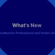 What S New In LoadRunner Professional And VuGen 24 3