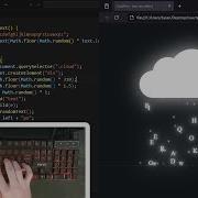 How To Create A Text Rain Effect With HTML CSS And JavaScript