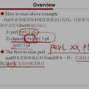 0 Perl Overview And Basic Syntax