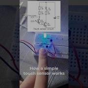Touch Sensor Circuit Electronics Transistor Arduino Breadboard Touchsensor