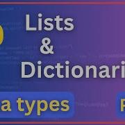 Python For Beginners Lists Dictionaries