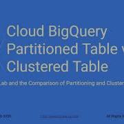How To Create Partitioned And Clustered Tables In Google Cloud BigQuery