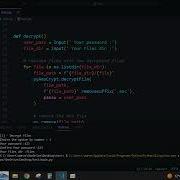 Encrypt And Decrypt Files Script Using PyAesCrypt In Python