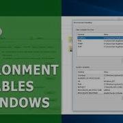 Environment Variables In Window Creating A New One Or Setting New Value