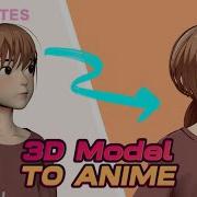Turn 3D Model To 2D Anime In 10 Minutes Using ToonShader Maya Arnoldrender Tutorial Toonshader