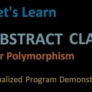 What Is Abstract Class In Polymorphism How Its Used Learn With Visualized Program Process Flow