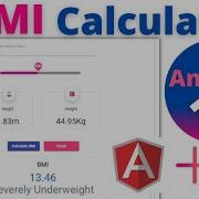BMI Calculator In Angular 13 Using Angular Material