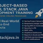 Project Based Full Stack Java Development Training Session 1 Free