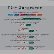 Short Story Plot Generator Task