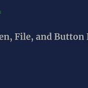 Hidden File And Button Inputs In HTML Forms