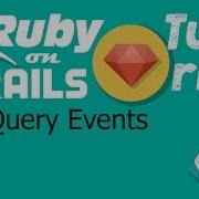 62 Ruby On Rails Tutorial Client Side JQuery Events