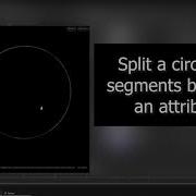 Split A Circle Or A Line Based On Attribute Or Color Houdini VEX Tutorial