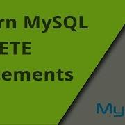 Learning MySQL DELETE Statements