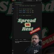 Spread Vs Rest Operator In JavaScript MohitDecodes Code Logic Interview