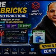 Azure Databricks Part 1 Class 6 End To End Practical Blob Storage To SQL Database