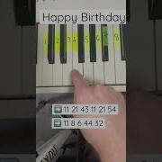 How To Play Happy Birthday On Piano