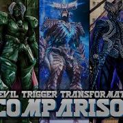ALL VERGIL S DEVIL TRIGGER Transformation Comparison 2005 2020 DMC 3 DMC 4 UMVC 3 Devil May Cry 5