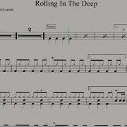 Rolling In The Deep Adele Demo Drum Sheet