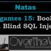 Natas 15 Boolean Based Blind SQL Injection OverTheWire Wargames