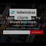 Netflix Landing Clone Tailwind CSS