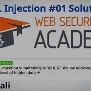 Lab 01 SQL Injection Vulnerability In WHERE Clause Allowing Retrieval Of Hidden Data Tek Bichar