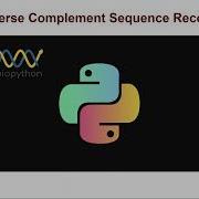 Reverse Complement Sequence Records Biopython