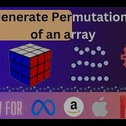 Generate Permutations Of An Array