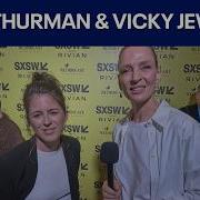 SXSW 2026 Ума Турман и Вики Джусон на красной дорожке фильма Pretty Lethal FOX 7 Austin