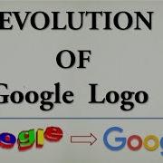 Evolution Of Google Logo 1997 2019