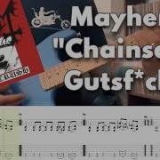 Mayhem Chainsaw Gutsfuck Guitar Playthrough