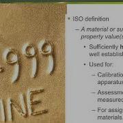 Certified Reference Materials