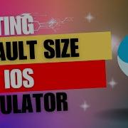 Adjusting The Xcode IPhone Simulator Scale And Size Using Physical Size