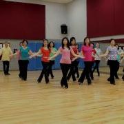 Walking Through Line Dance Dance Teach In English 中文