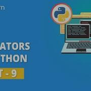 Operators In Python 9 Python Operators Python Tutorial For Beginners Simplilearn