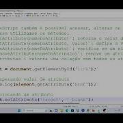 JavaScript DOM Aula 07 Manipulando Atributos