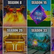Evolution Of All Chests Loot Containers In Fortnite Chapter 1 Season 1 Chapter 7 Season 3
