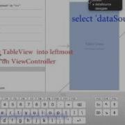 IOS XCode Connect Table View Datasource To View Controller